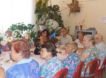 Встреча с пенсионерами в центре социальной адаптации МУ УСЗН Железнодорожного района